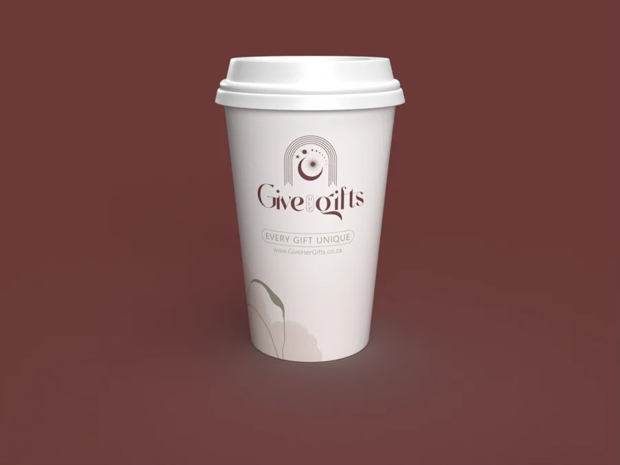Give Her Gifts branded cup