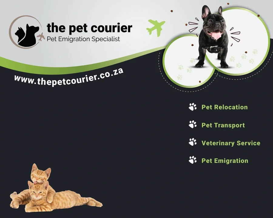 The Pet Courier wall banner