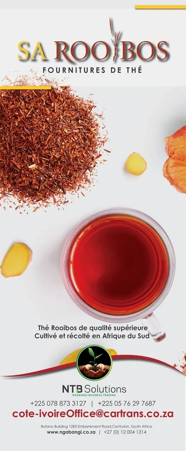 SA Rooibos pull-up banner