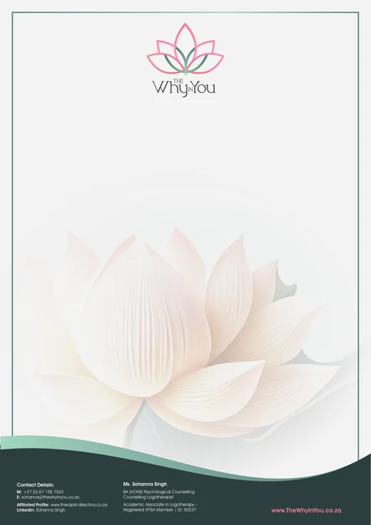 The Why In You letterhead